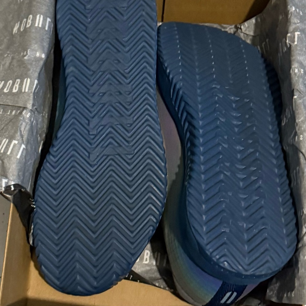 NO BULL Iridescent Blue Athletic Shoes - Picture 2 of 4